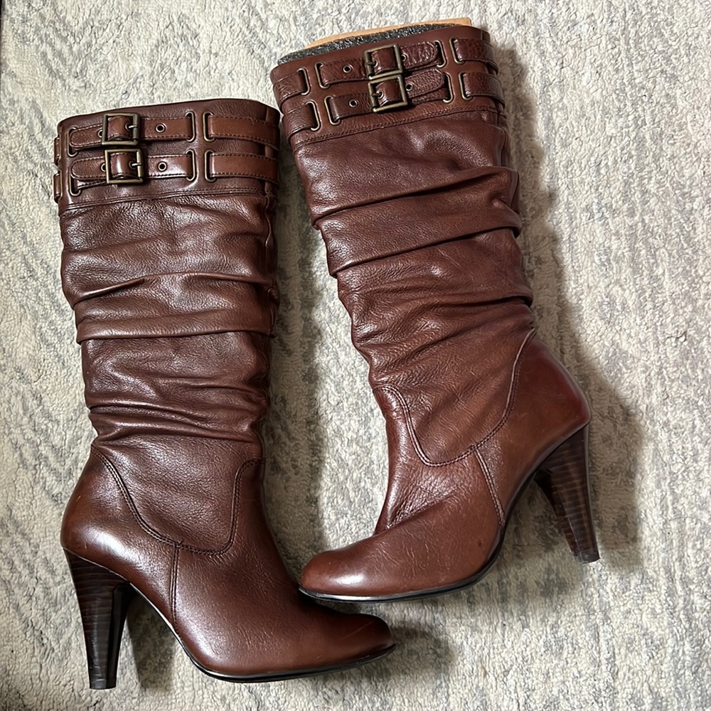 Aldo Arns Buckle Detail Boots